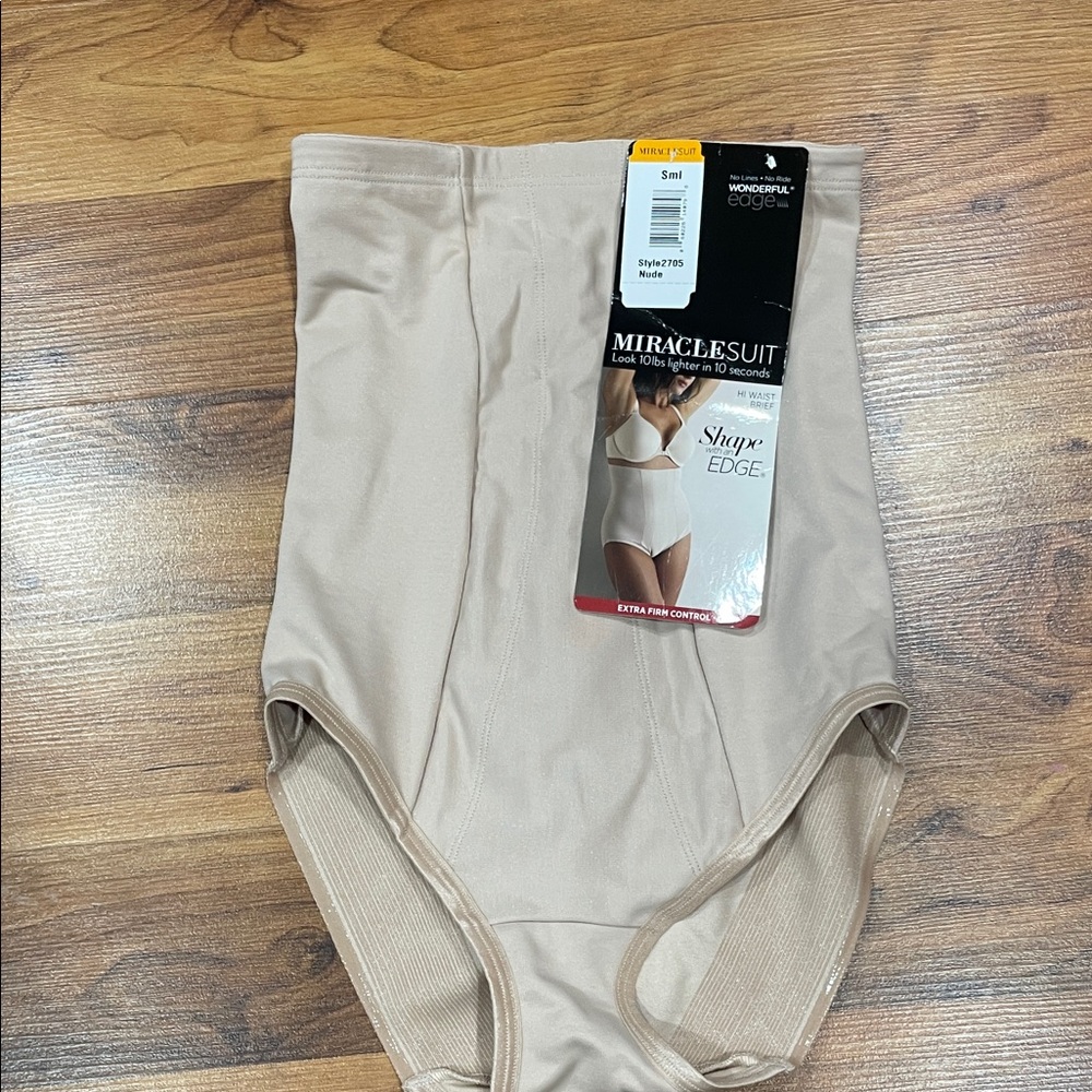 Miraclesuit High-Waist Shapewear in Beige